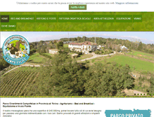 Tablet Screenshot of parcocampofelice.it